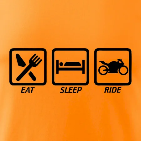 Eat sleep ride - cesta