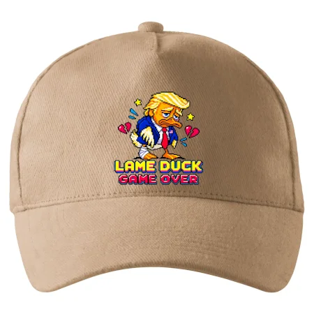 Trump lame duck pixel art game over