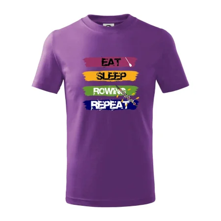 Eat sleep rowing repeat farebné