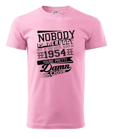 Nobody is perfect - 1954