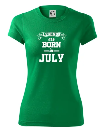 Legends are born in July