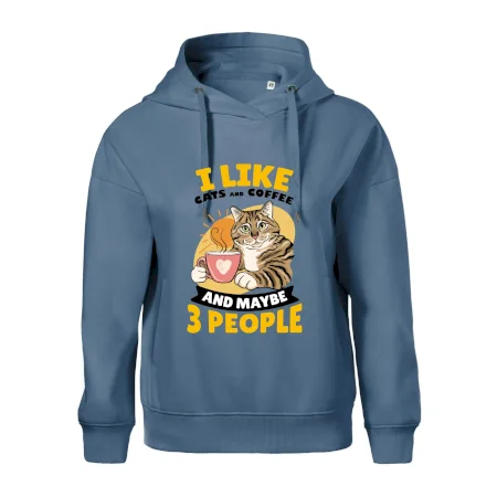 I like cats and coffee and maybe 3 people