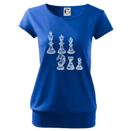 Šachové figúrky kreslené