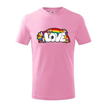 Love s dúhou v pozadí