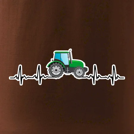 Traktor farebný ekg