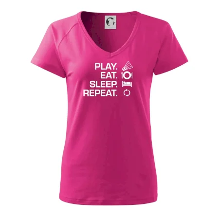 Play Eat Sleep Repeat badminton