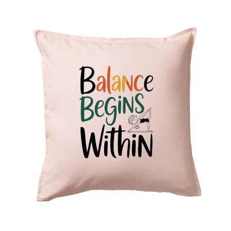 Balance begins within