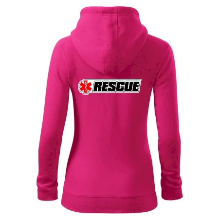 Záchranár rescue kríž červený
