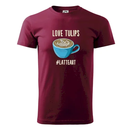 Love tulips - latteart (Radek Pilař ART)
