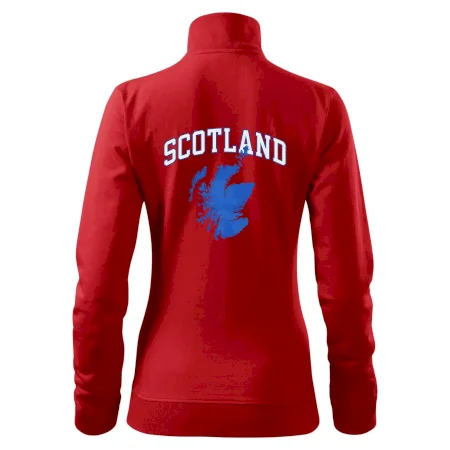 Scotland nápis s mapou