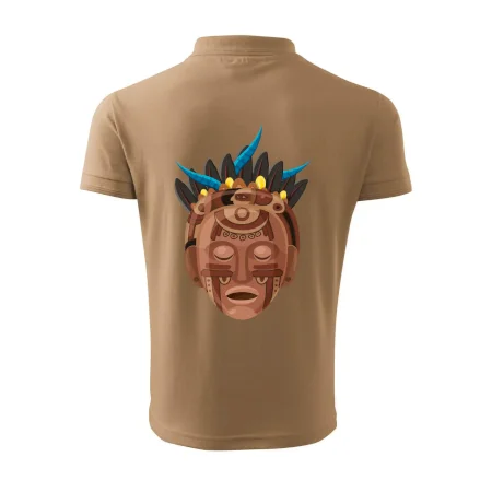 Mayová maska hnedá