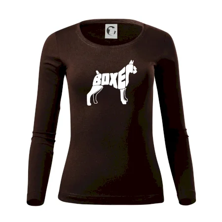 Boxer nápis v tele