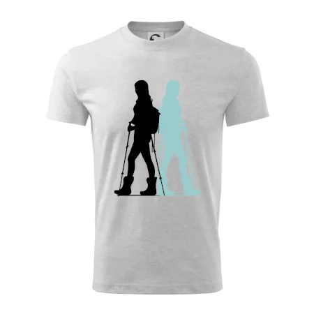 Nordic walking figúry - žena