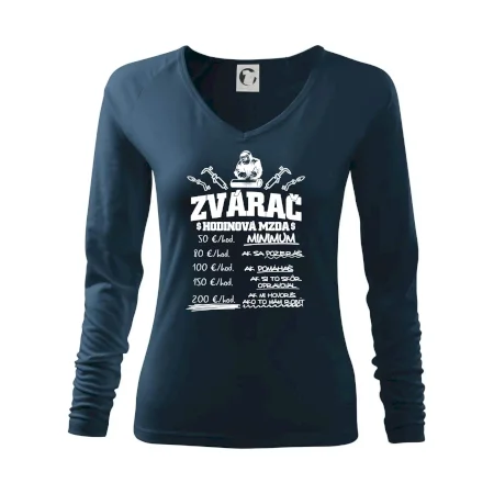 Hodinová mzda zvárač