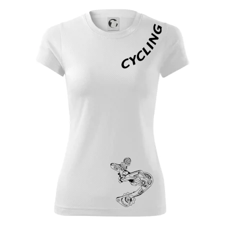 Cycling nápis šikmo