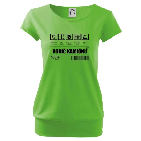 Čiarový kód - Vodič kamiónu