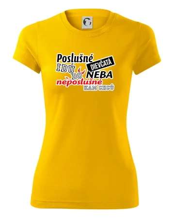 Poslušné dievčata idú do neba