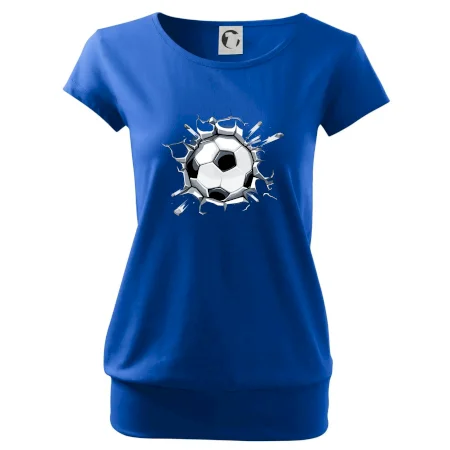 Futbalová lopta v triku