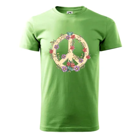 Peace symbol pieskový