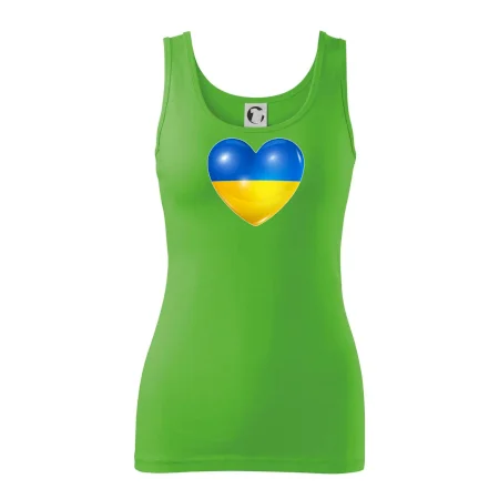 Ukrajina srdce vlajka