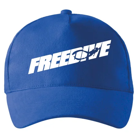 Freedive - nápis s potápačom