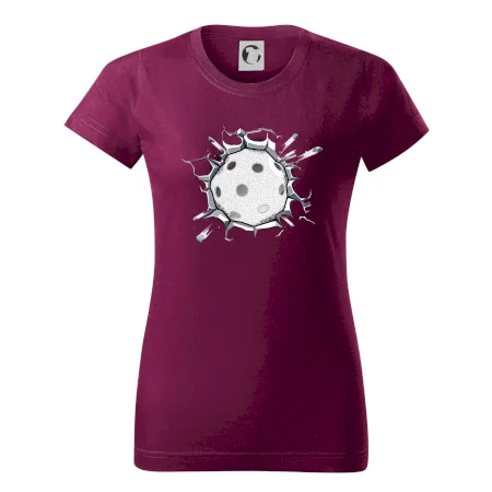 Florbal lopta v triku