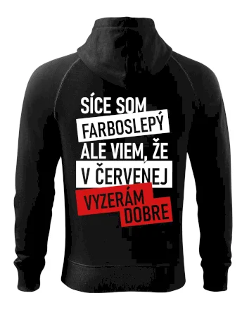 Síce som farboslepý, ale viem, že v červenej vyzerám dobre