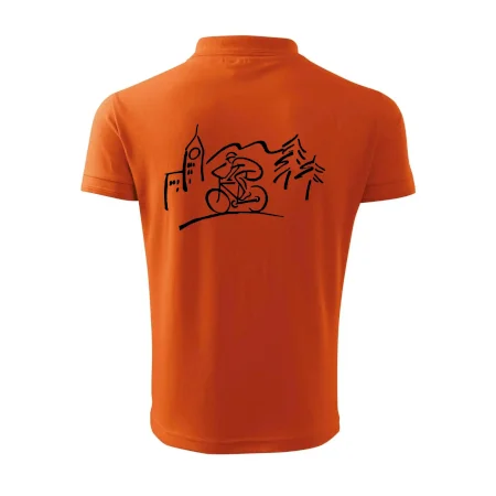 Cyklista na výlete