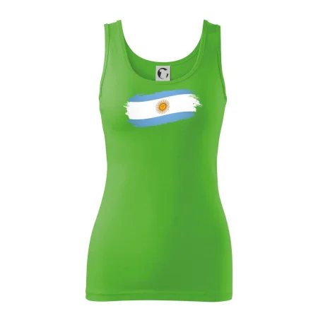 Argentína vlajka obhrýzaná