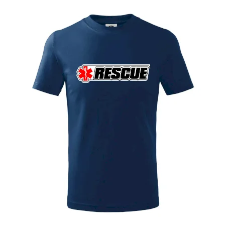 Záchranár rescue kríž červený