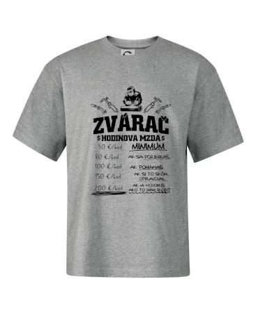 Hodinová mzda zvárač