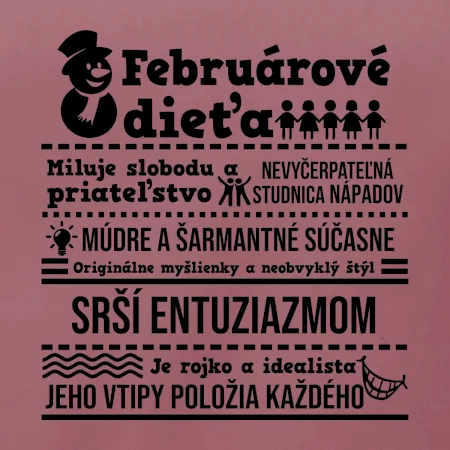 Narodeniny Február