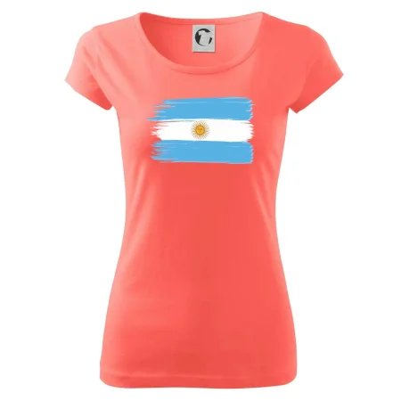 Argentína vlajka kreslená štetkou