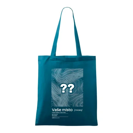 Vaše miesto - vrstevnice v obdĺžniku