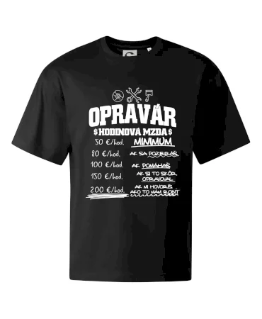 Hodinová mzda - opravár