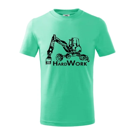 Hard Work kráčajúce rýpadlo
