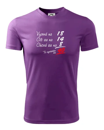 Vyzerá, cíti sa, chová sa - 40 rokov