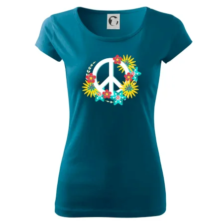 Peace symbol abstraktný