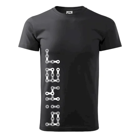 Biker nápis na výšku reťaz