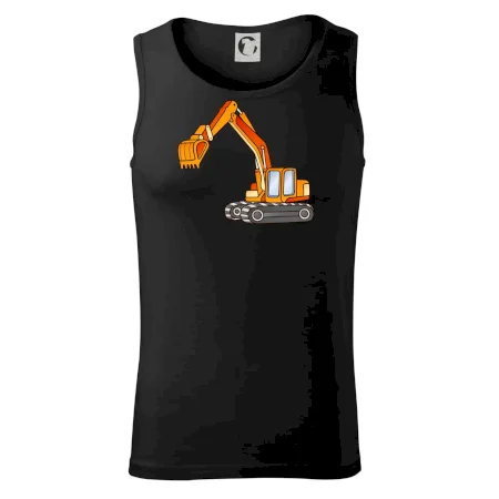 Bager bez nápisu oranžový