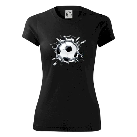 Futbalová lopta v triku