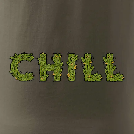 Konopi nápis chill