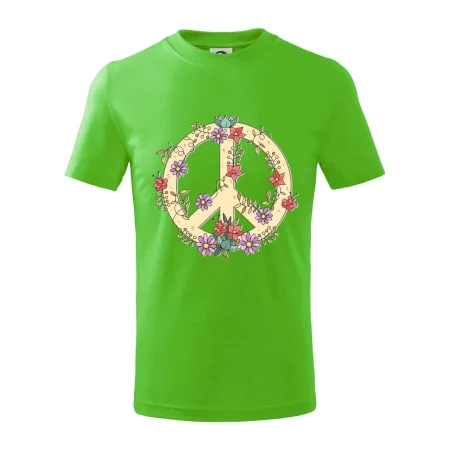 Peace symbol pieskový