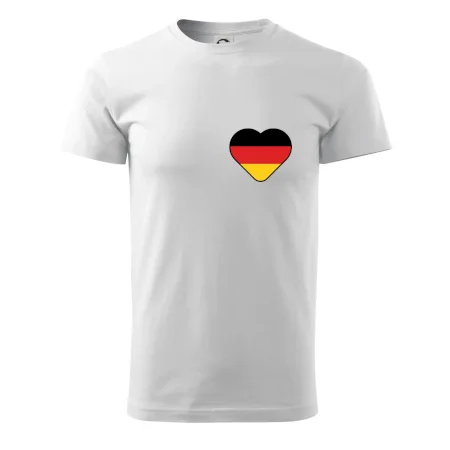 Germany love prso - Nemecká vlajka