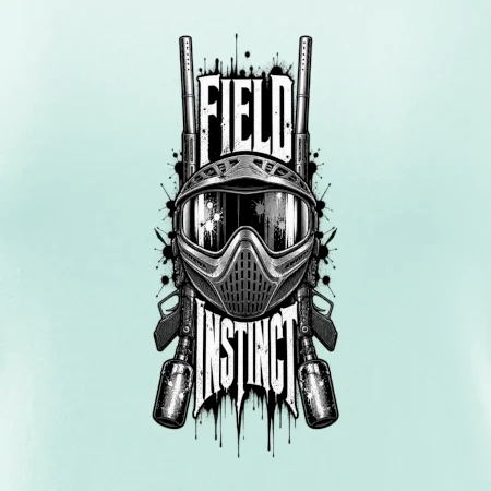 Čiernobiela maska – Field Instinct paintball