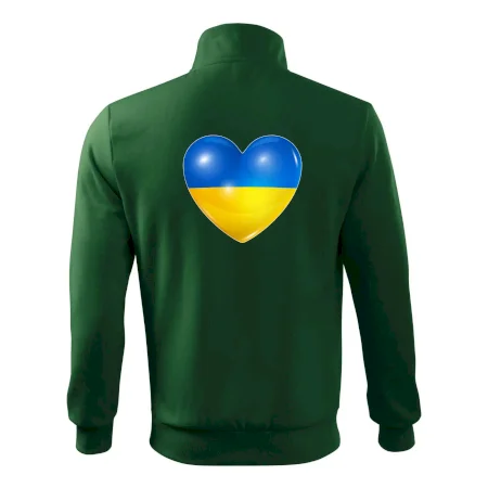 Ukrajina srdce vlajka
