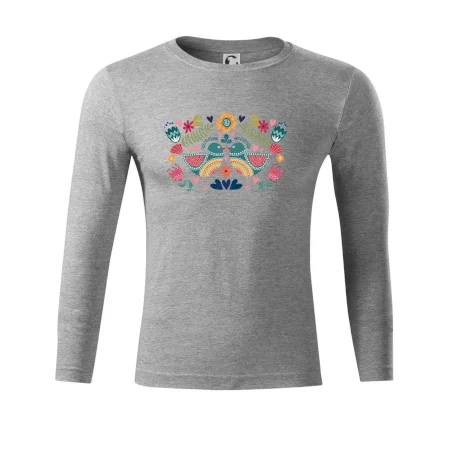 Folklór - dva farebné vtáčiky