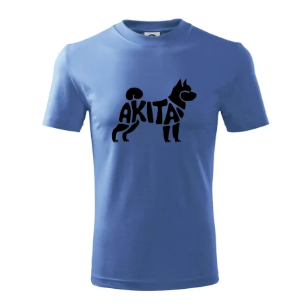 Akita Inu - Nápis v tele