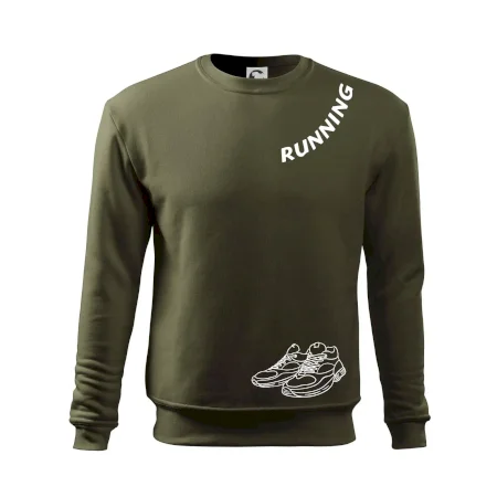 Running nápis šikmo