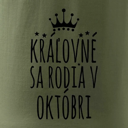 Kráľovné sa rodia v októbri